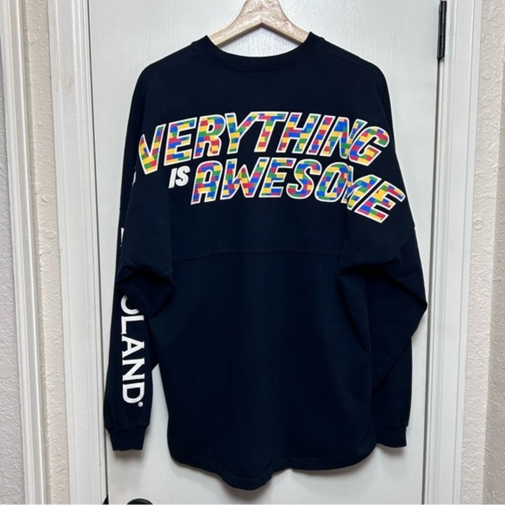 Legoland Resort Cotton Everything is Awesome Graphic Spirit Jersey Long Sleeve M